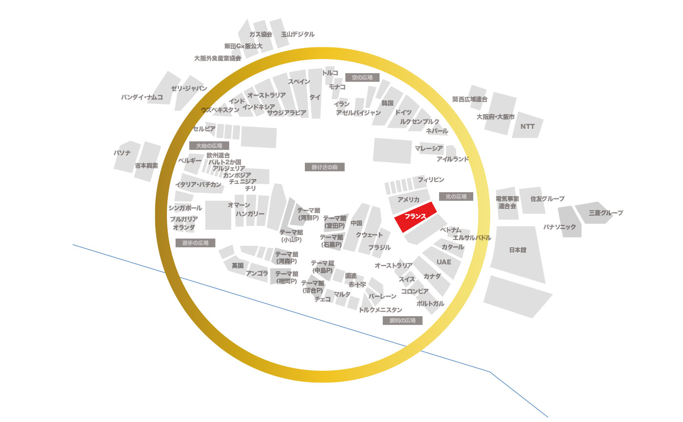 フランスパビリオン