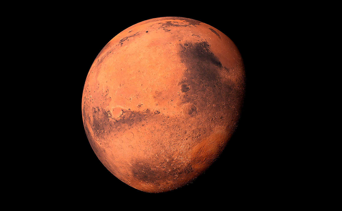 日本館の目玉「火星の石」