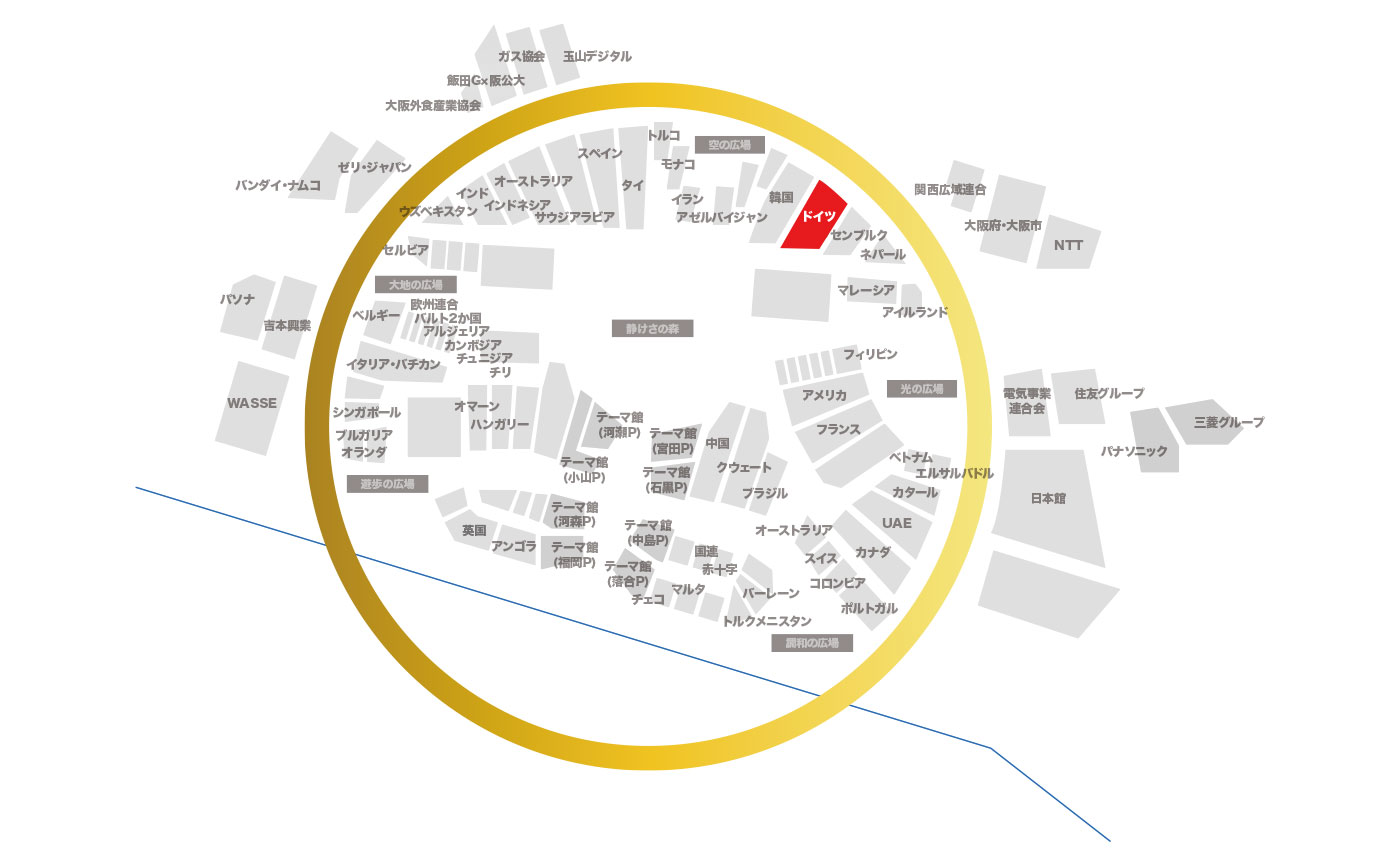 ドイツパビリオン