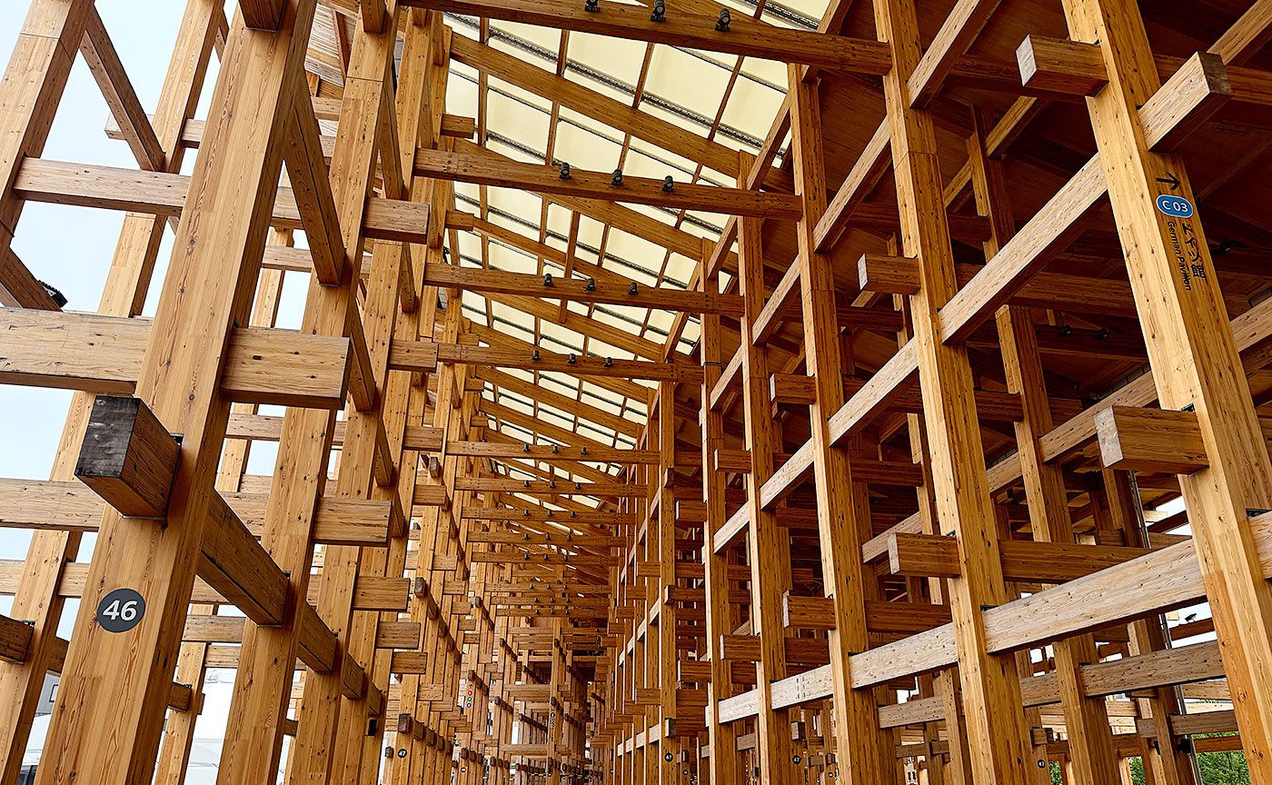 tokyo1970万博体験記⑤ 大屋根リング