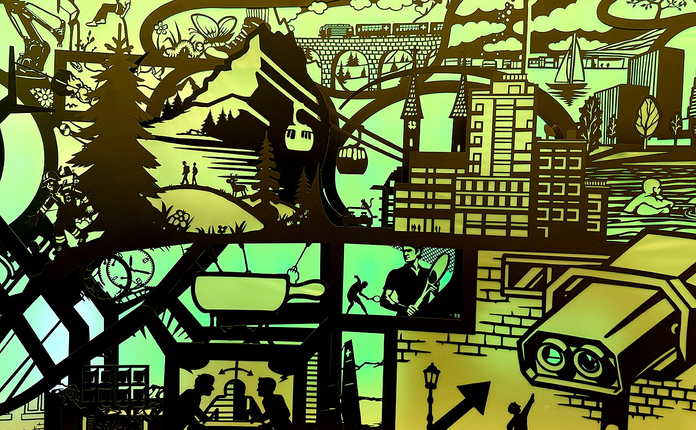 tokyo1970万博体験記 ㉛スイス・パビリオン