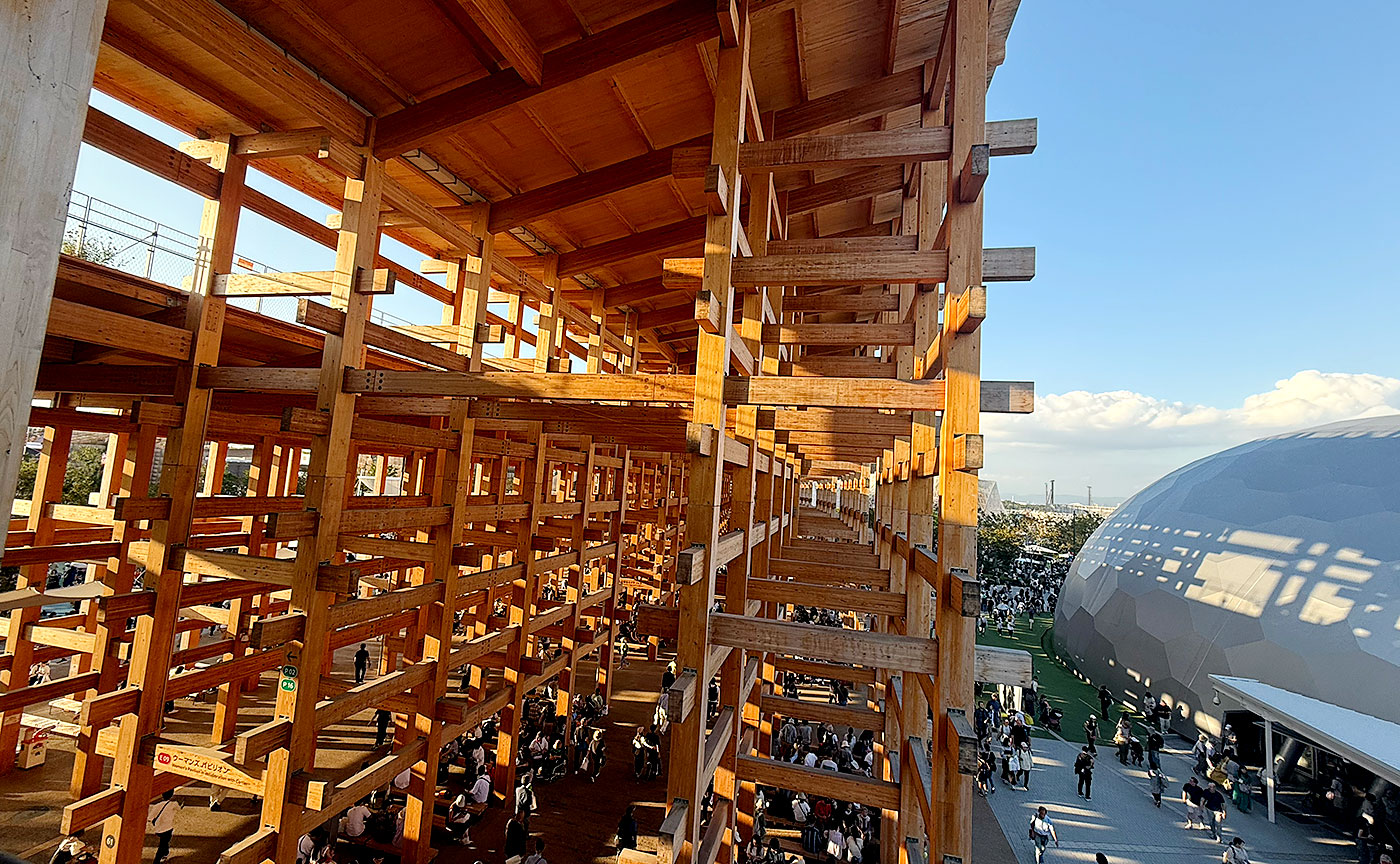 tokyo1970万博体験記 (63)大屋根リング