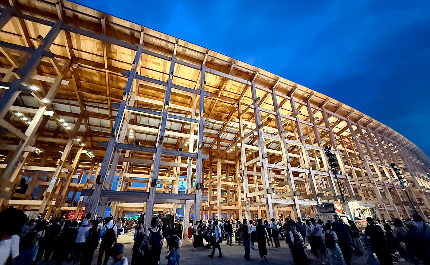 tokyo1970万博体験記 (63)大屋根リング