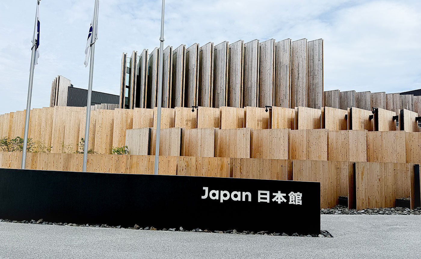 日本館の解体工事も始まる