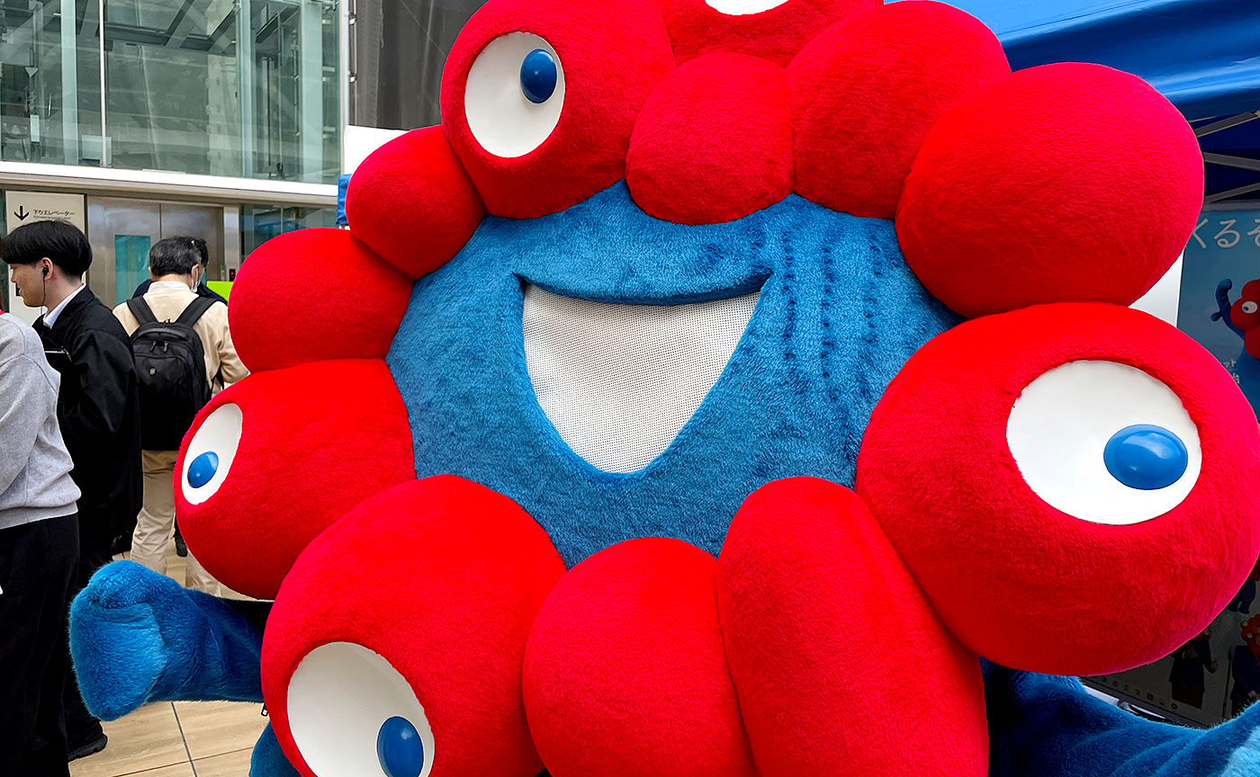 ブレイク前のミャクミャク