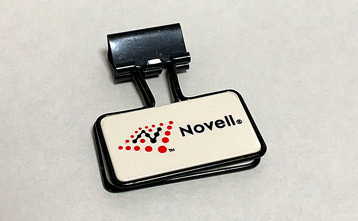 Novellのダブルクリップ