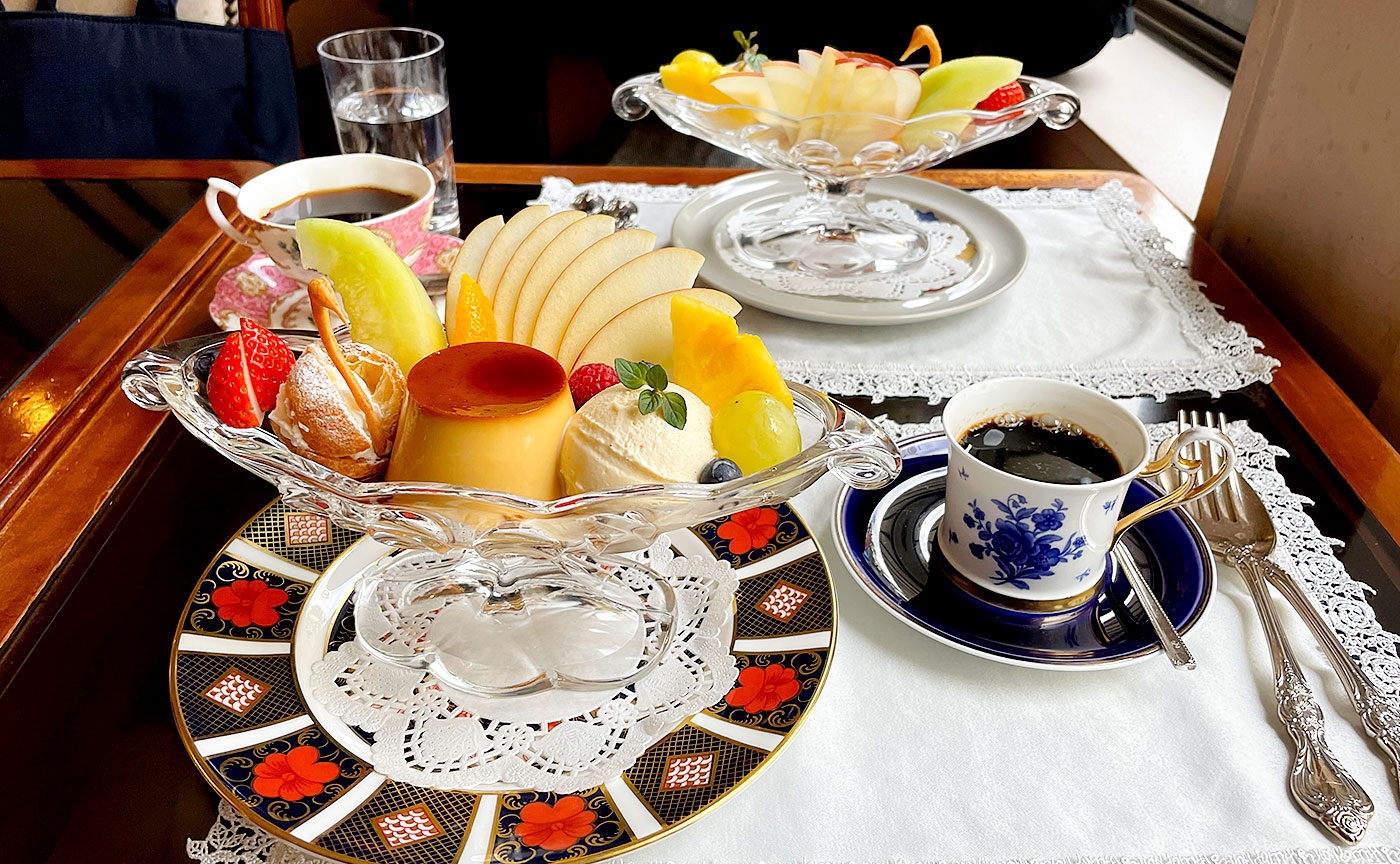 プリンアラモード